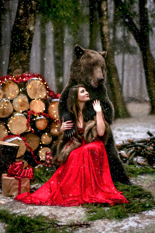 Медведь и девушка - Наталья Сидорова