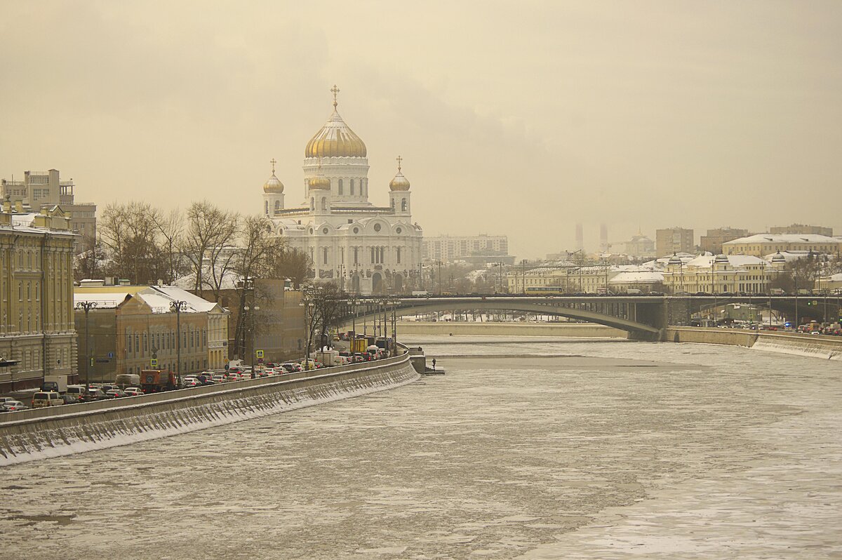 Окутана Москва морозной дымкой - Nina Karyuk