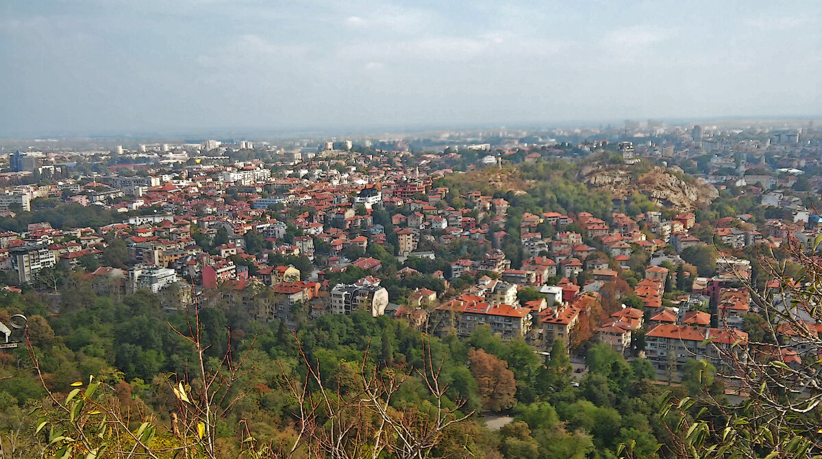 Пловдив панорама. "картина маслом" - ИРЭН@ .