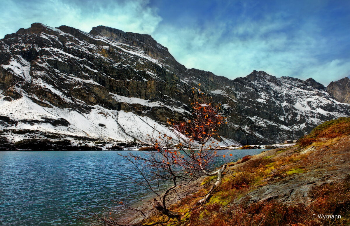 Горное озеро Трюбзее, Швейцария - Elena Wymann