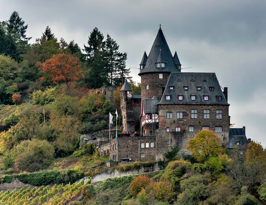 Замок Шталек - один из замков долины среднего Рейна, находится в федеративн...