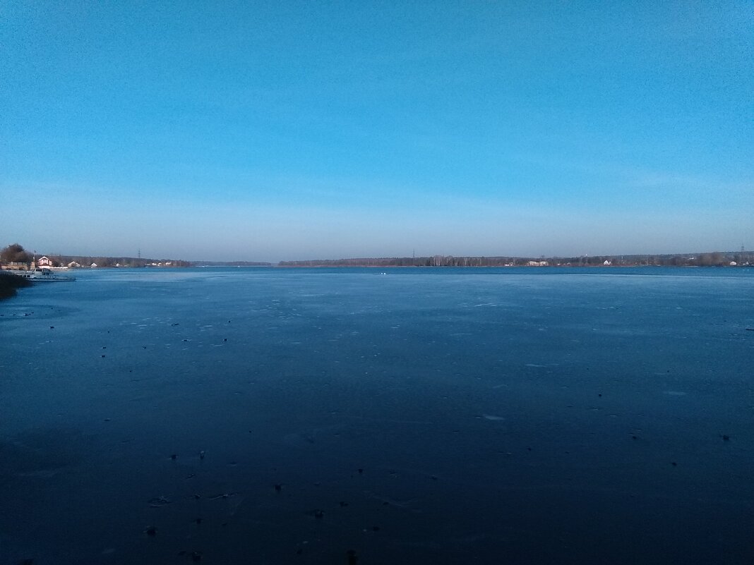 Озеро Ломпадь в декабре - Анатолий Кувшинов