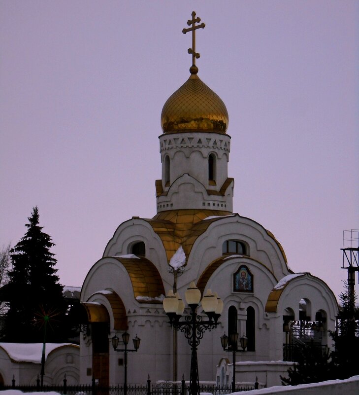 храм у вокзала в челябинске - ольга хакимова
