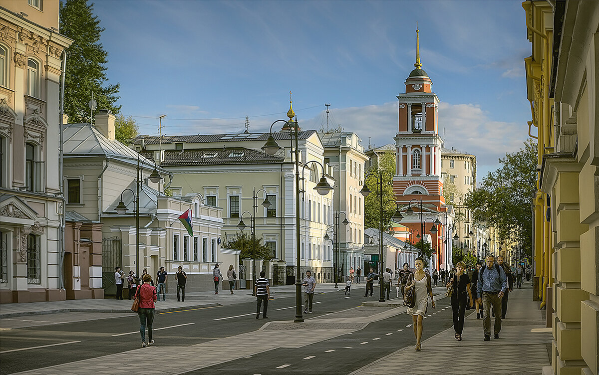 Москва. Пятницкая улица. - В и т а л и й .... Л а б з о'в