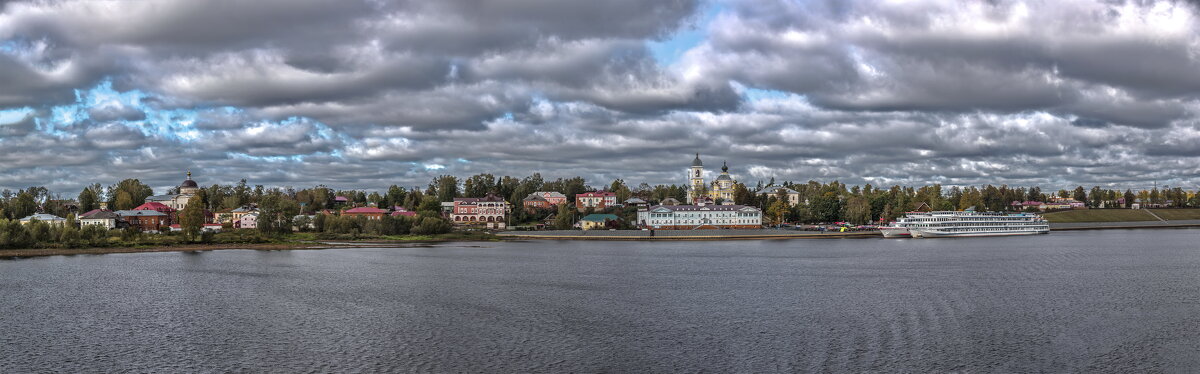 Осень -Волга. Мышкин. - юрий макаров