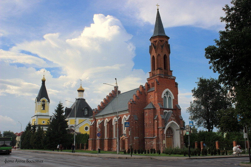 Речицкий костел внутри