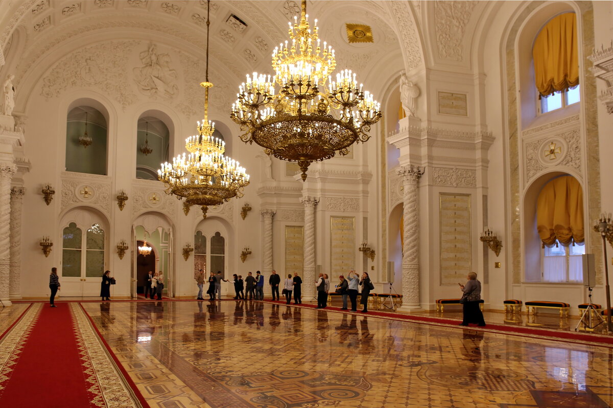 Георгиевский Зал Большого Кремлевского Дворца