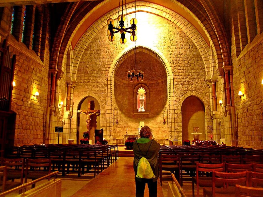 в храме Notre Dame de Jerusalem - Александр Корчемный