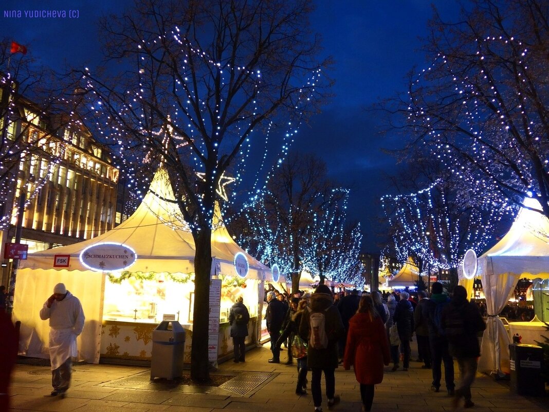 Weihnachtsmarkt Hamburg 2019 - Nina Yudicheva