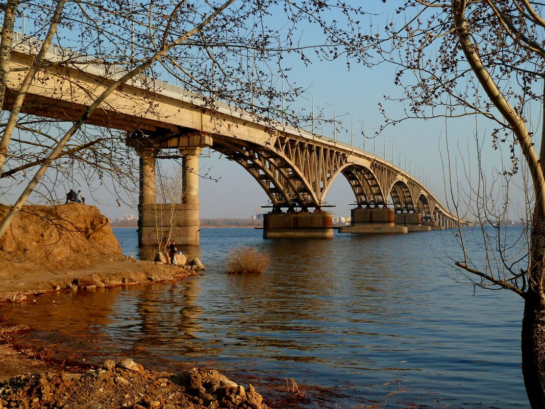 Мост через Волгу в Саратове - Лидия Бараблина