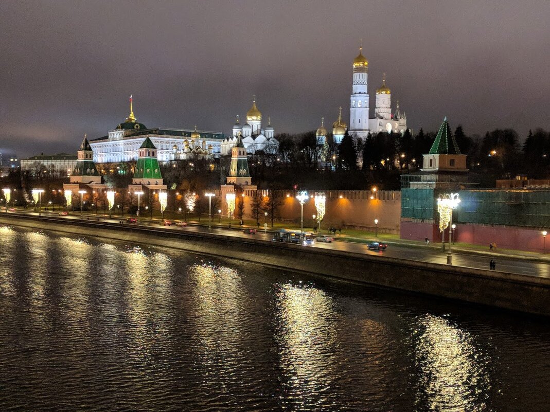 Москва предновогодняя - Марина Птичка