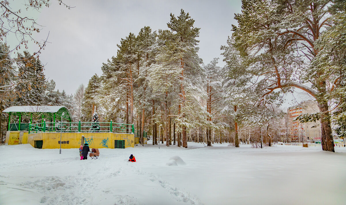 в зимнем парке - Игорь 