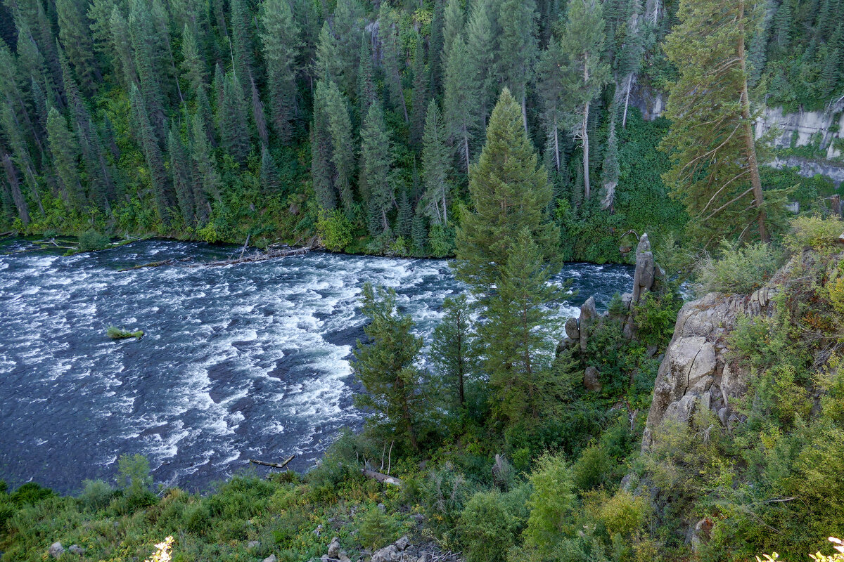 Река Генрих Форк (Henrys Fork) недалеко от Йеллостоун, штат Айдахо. - Юрий Поляков