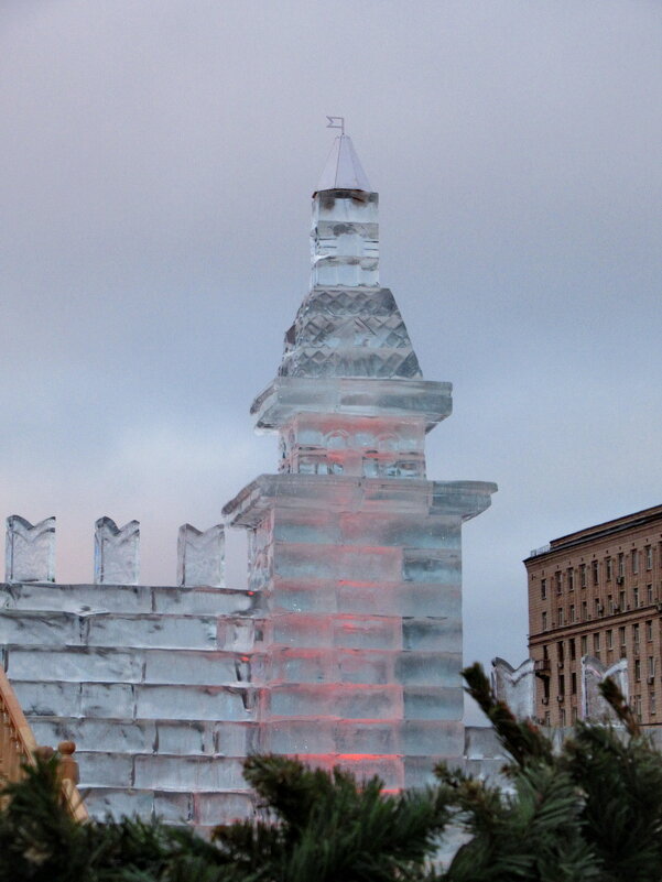 Ледяная кремлевская башня - Александр Чеботарь