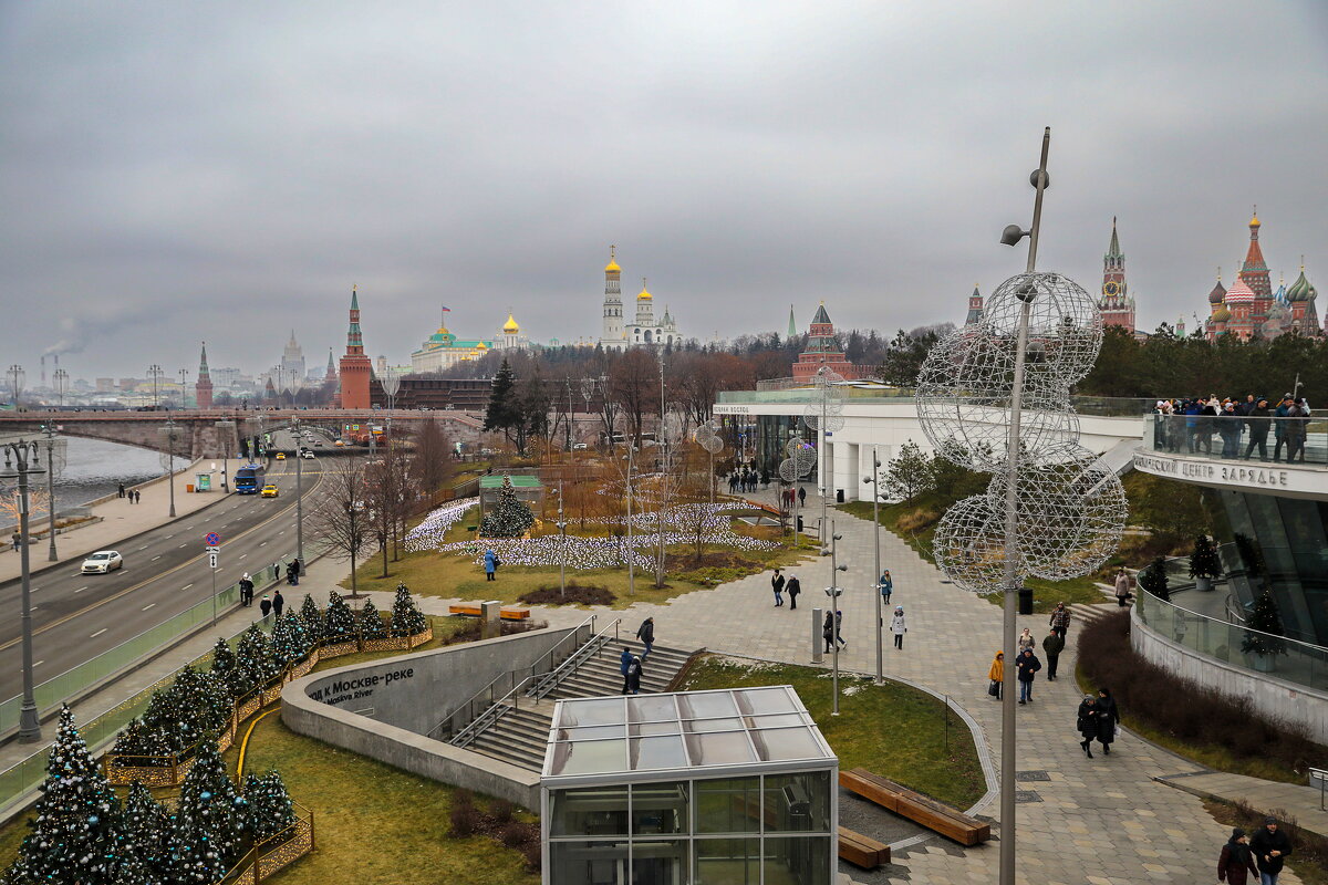 Новогодние зарисовки 2020. Москва. - юрий макаров