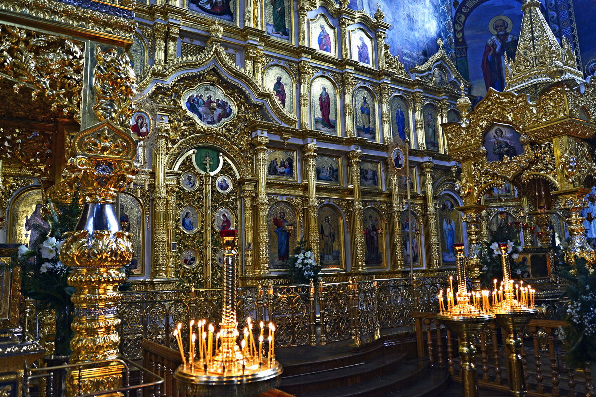 Убранство Никольского собора в Киеве. Рождество... - Тамара Бедай 