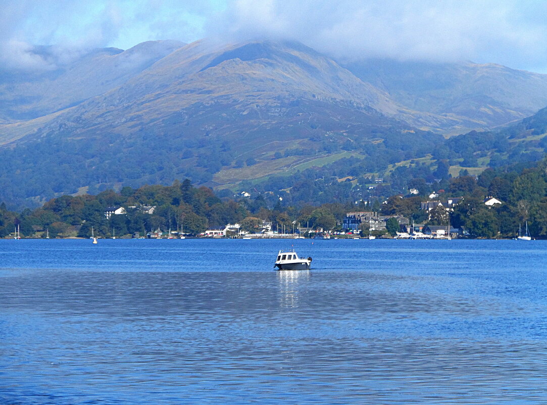 Озёрный край (англ. Lake District).  Озеро Уиндермир - Галина 