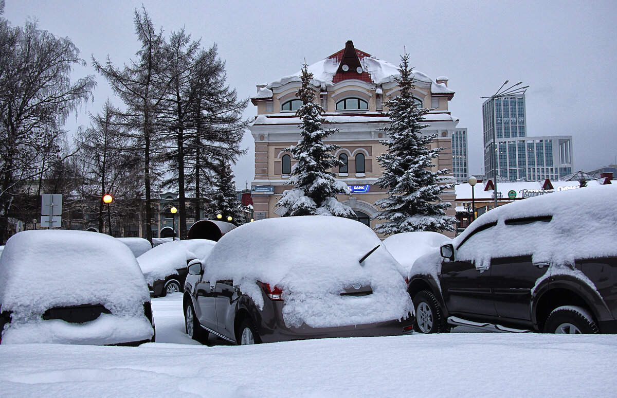 Зима в городе - Nina Karyuk