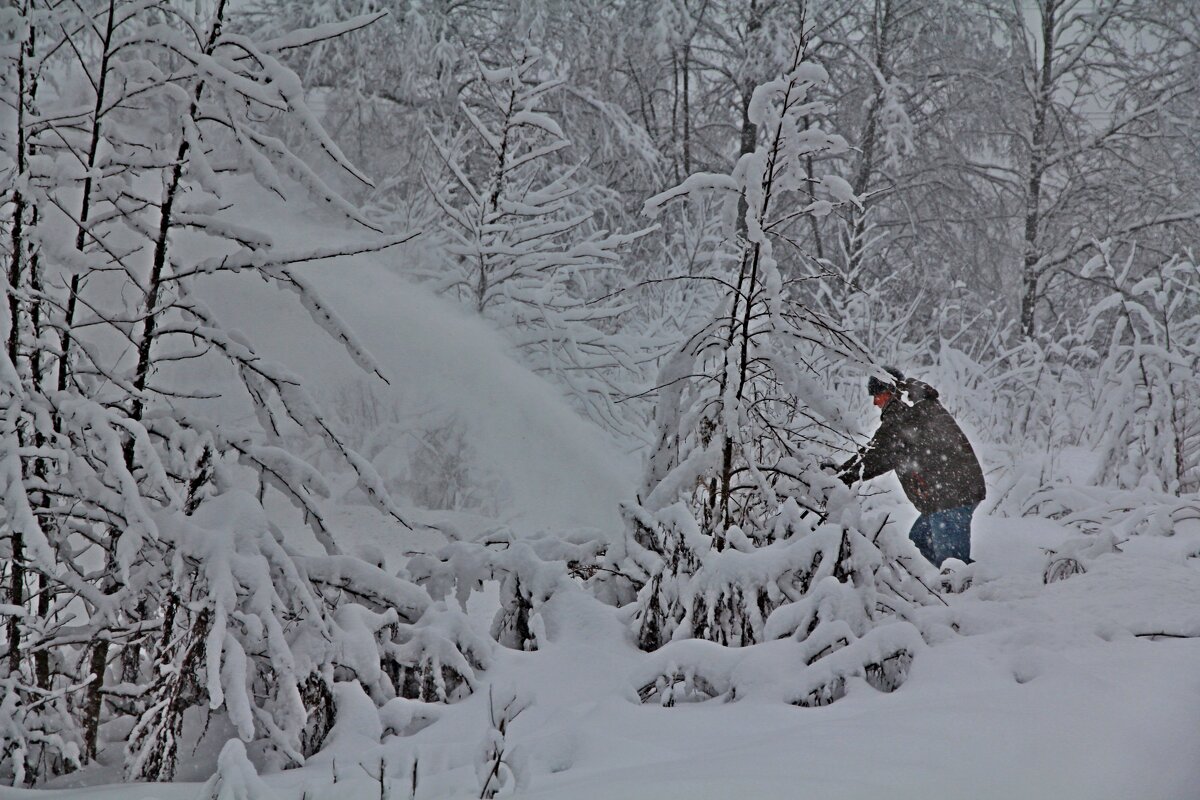 Снегоуборщик - Надежда Баликова