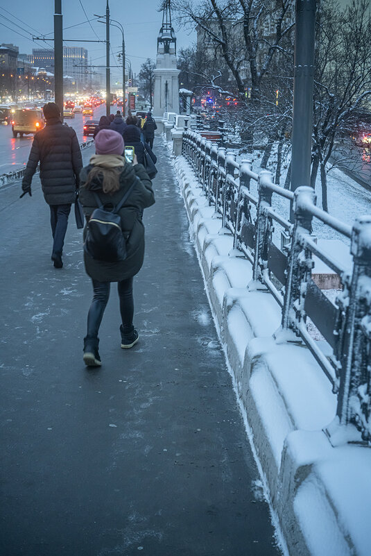 Москва. Тверской путепровод. - Игорь Герман