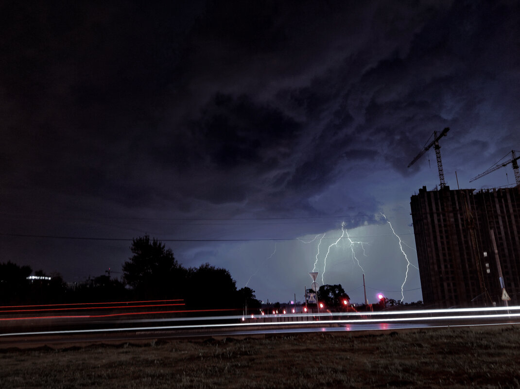 storm and lightning, - Кирилл Александрович