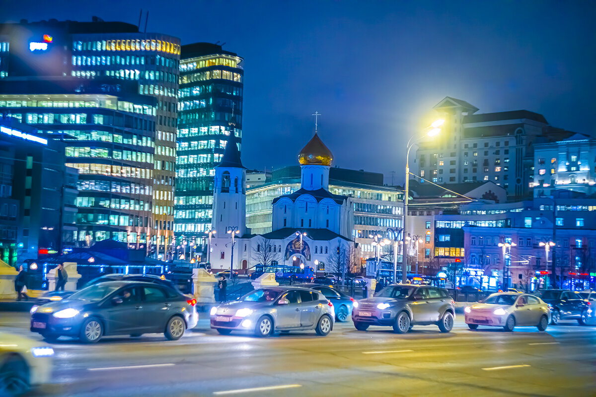 Москва. Площадь Белорусского вокзала. - Игорь Герман