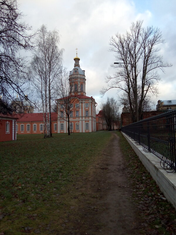 Пейзаж с архитектурой. (Санкт-Петербург). - Светлана Калмыкова