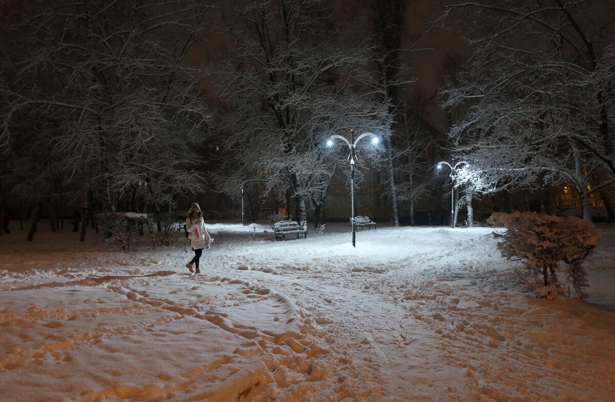 Первый снег в Воронеже выпал 11 Января - Gen Vel