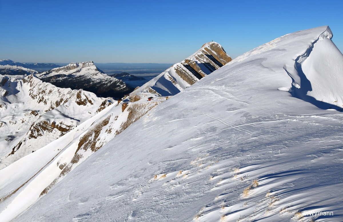 зима в Альпах - Elena Wymann