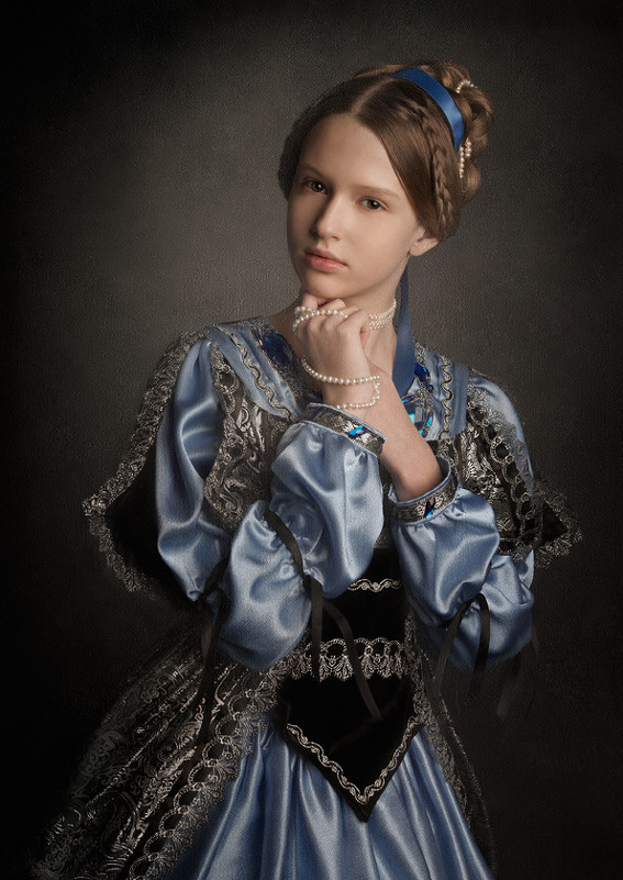 Portrait of the young girl... - Михаил Смирнов