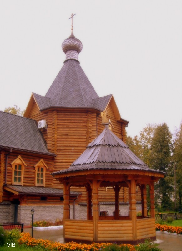 Деревянный купол с беседкой - Владимир 