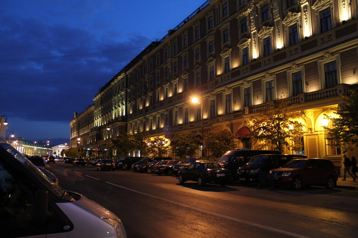 Вечерние улицы Петербурга - валерия 