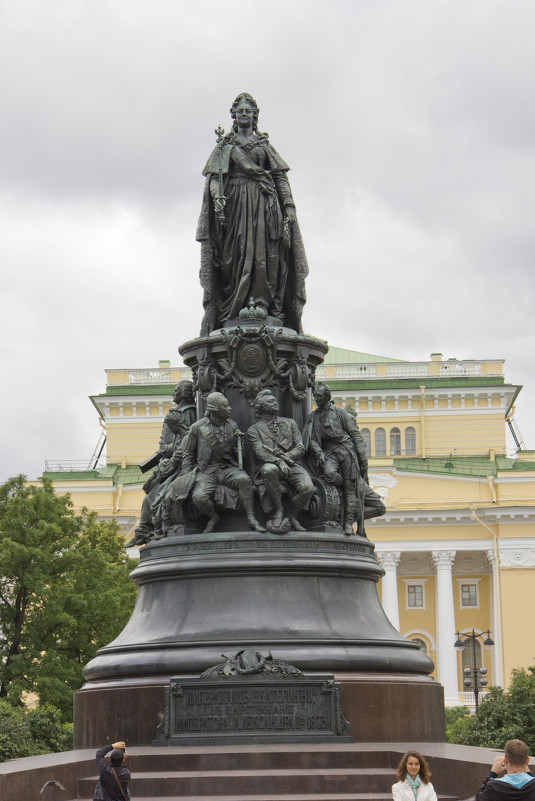 Санкт-Петербург. Памятник императрице Екатерине II - Борис Гребенщиков