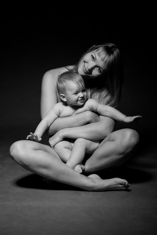 АРТ фотосессия &quot;Мама и малыш&quot; - Елена Лубянова