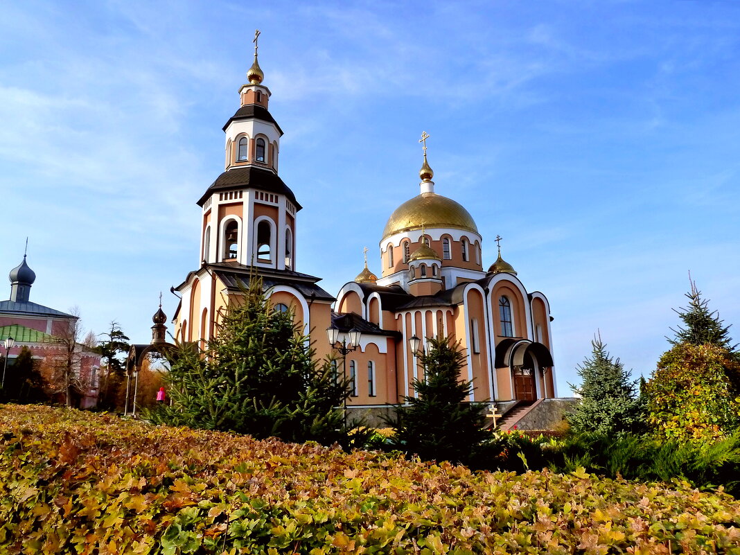 Храмы Свято-Алексиевского монастыря - Лидия Бараблина