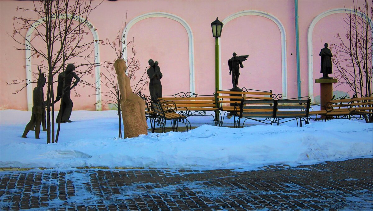 На улице зимнего города - Василий 