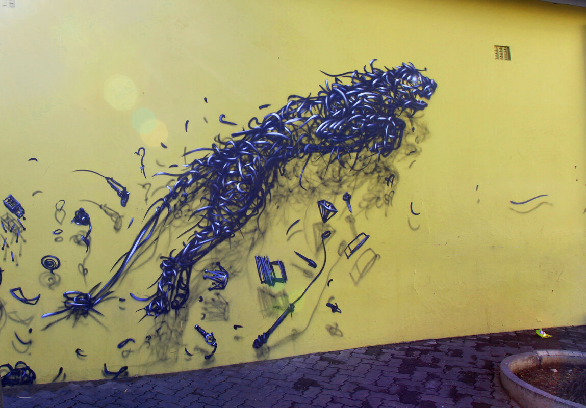 Графити в Виндхуке - Зуев Геннадий 