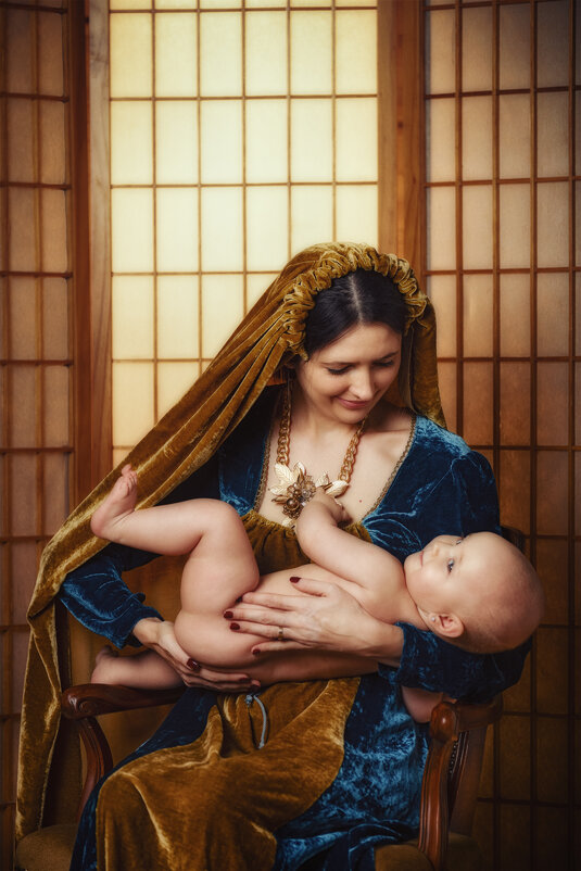 Мадонна с ребенком - Aнатолий Бурденюк