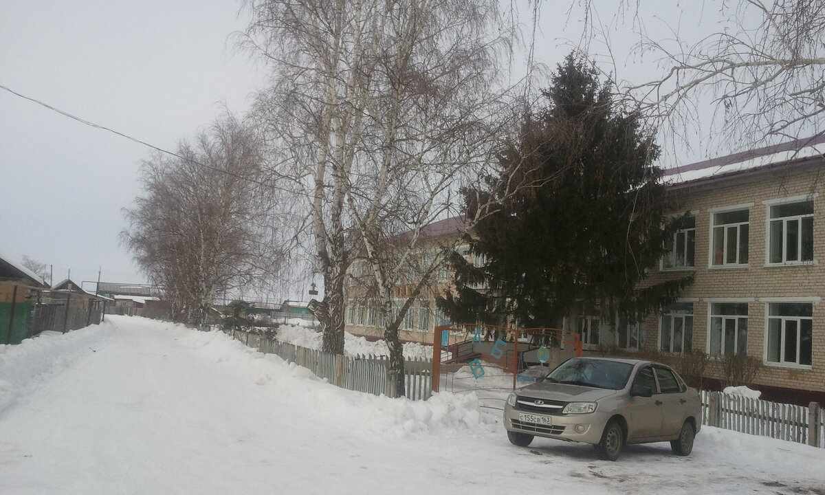 Школа в деревне - марина ковшова 