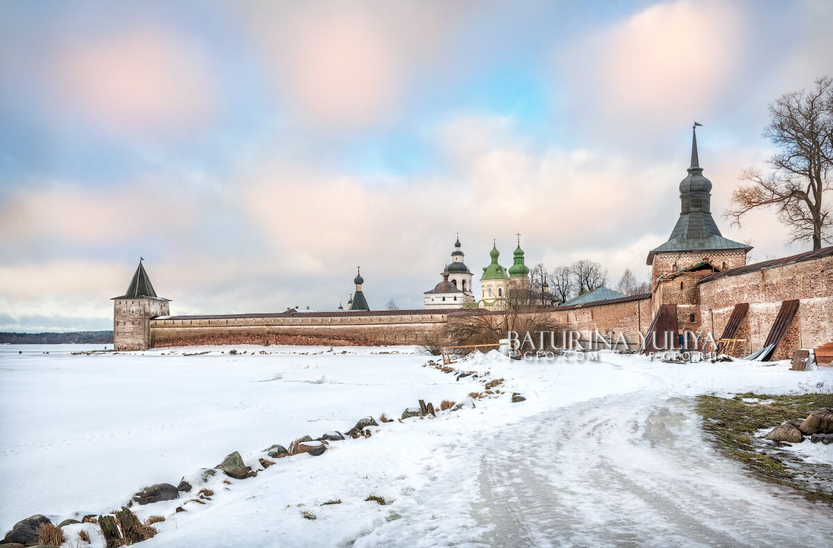 Кирилло Белозерский монастырь зима