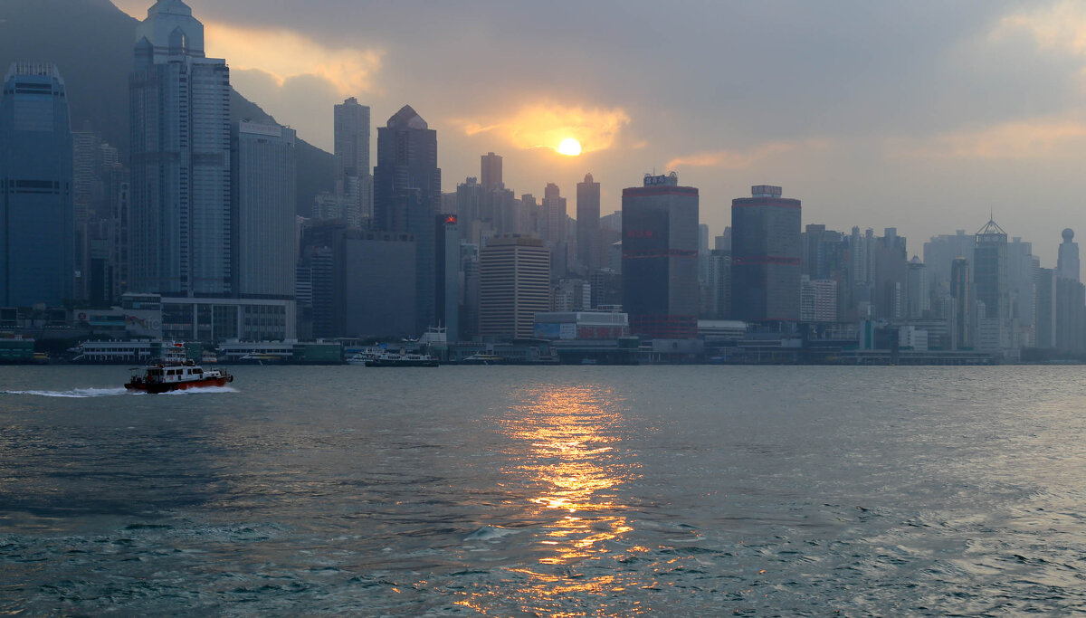 закат в Гонконге - katrin 