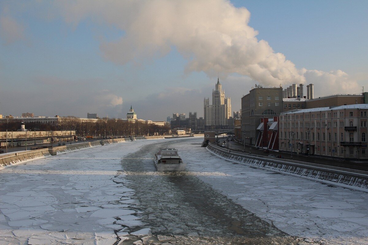 Москва-река зимой - Игорь Белоногов