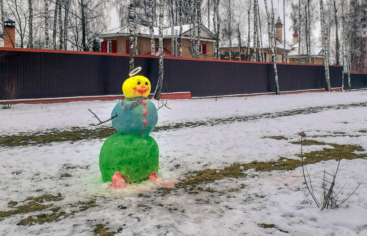 Креативный снеговик - Валерий Иванович
