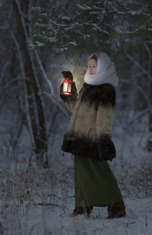 В лесу с фонариком - Любовь Гулина