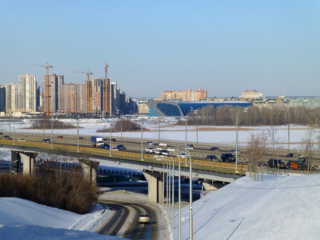 Вид на город со смотровой площадки парка Горького - Наиля 