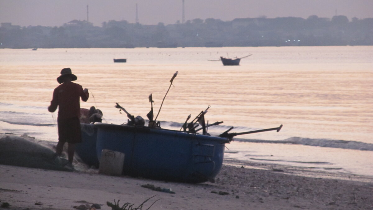 утро рыбака,Муние,Вьетнам - Елена Шаламова