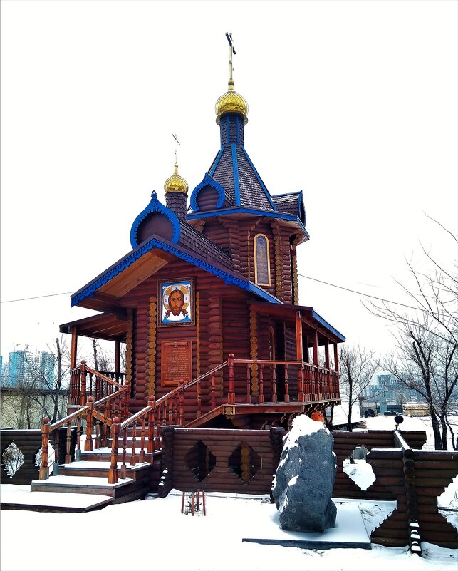 Деревянная церковь - Василий 