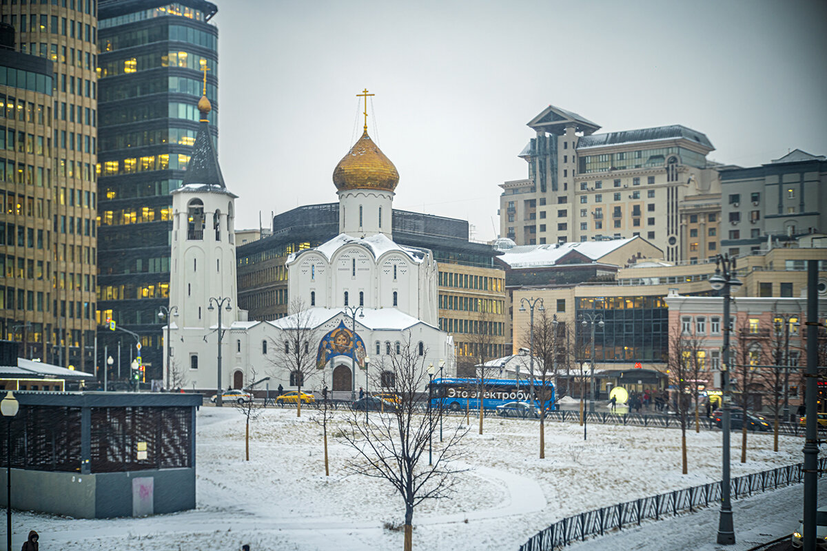 Москва. Площадь Белорусского вокзала. - Игорь Герман