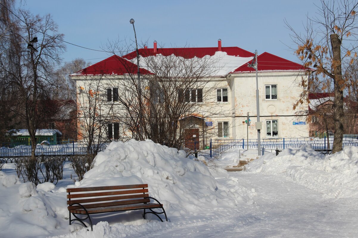 Февраль в городе. - Венера Чуйкова