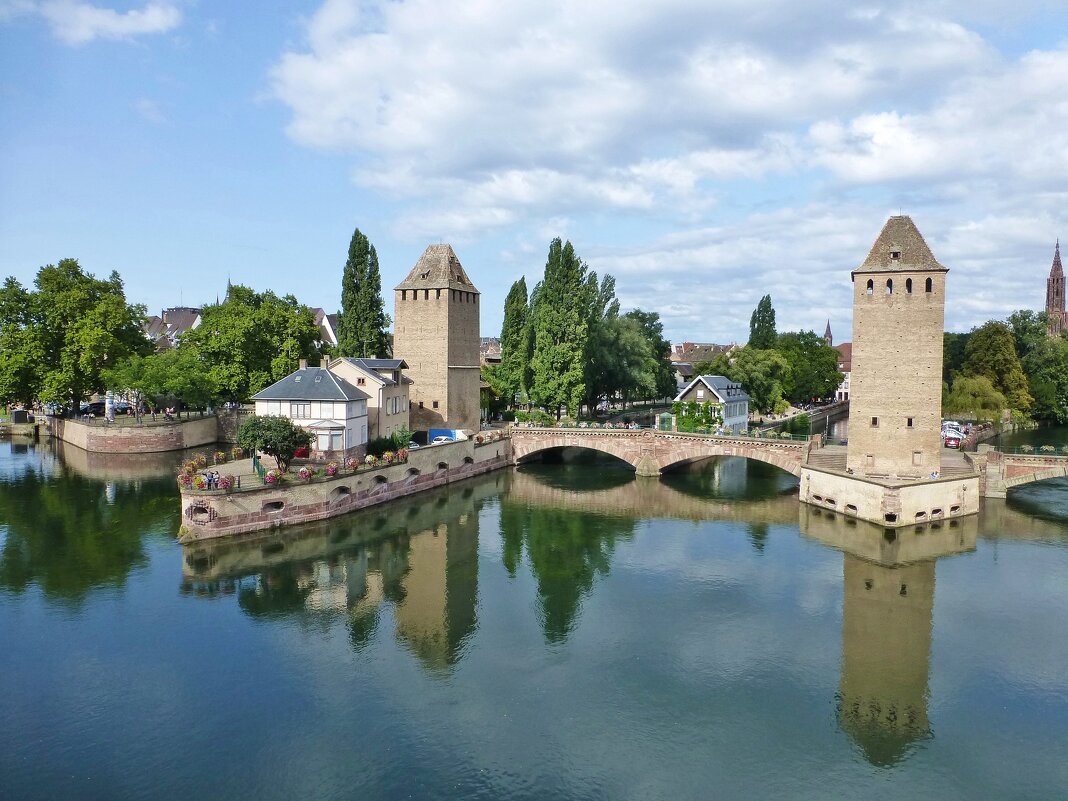 Оборонительные сооружения Ponts Couverts. Страсбург - Лидия Бусурина
